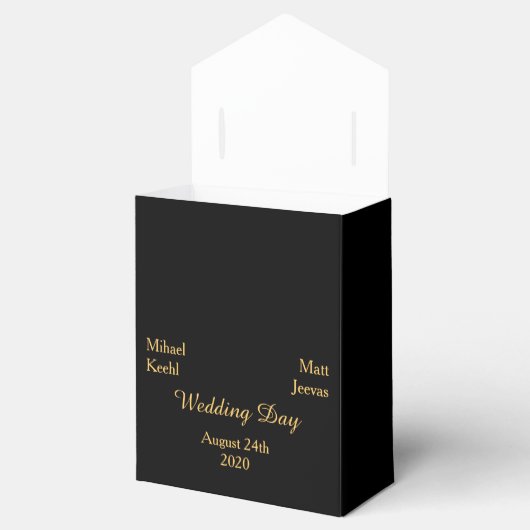 ハートアローとプライドゲイ結婚式の引き出物ボックス フェイバーボックス (オープン)