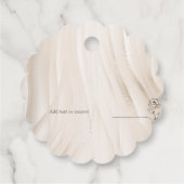 ハートアンパサンドパール＆プロセッコ ブライダルシャワー フェイバータグ (裏面)