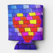 ハートアートクーラーボックス 缶クーラー (裏面)