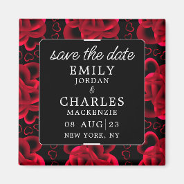 ハートア豊穣エレガントな結婚式 マグネット