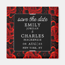 ハートア豊穣エレガントな結婚式 マグネット