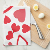 ハートア豊穣 キッチンタオル (四つ折り)