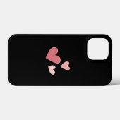ハートイラストレーションiPhoneケース Case-Mate iPhoneケース (裏面 (横))