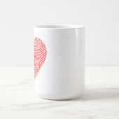 ハートインク コーヒーマグカップ (中央)