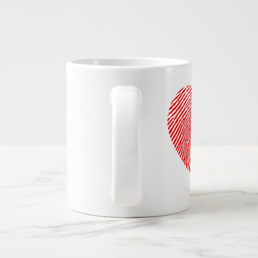 ハートインク ジャンボコーヒーマグカップ (裏面)