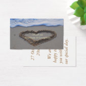 ハートインサンドサンキューギフトラベル (デスク)