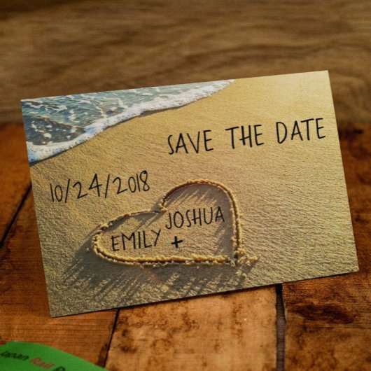 ハートインサンドビーチショア 案内ポストカード