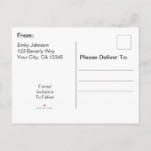 ハートインサンドビーチショア 案内ポストカード (裏面)