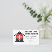 ハートインハウスホームヘルスホーム気に 名刺 (スタンド正面)