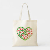 ハートインハートトートバッグ トートバッグ (裏面)
