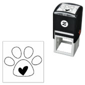 ハートインパウ・愛犬スタンプ セルフインキングスタンプ (インサイチュ)