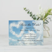 ハートインユザクラウド セーブ・ザ・デート (スタンド正面)