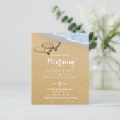 ハートイン砂熱帯ビーチ海バジェット結婚ズ (スタンド正面)