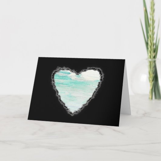 ハートイン・クラウドバレンタインロマンスラブカード シーズンカード (正面)