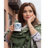 ハートインDelft Blue、バレンタイン コーヒーマグカップ