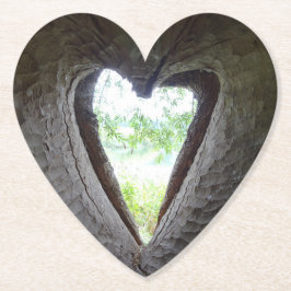 ハートインLOVEハートコースター ペーパーコースター