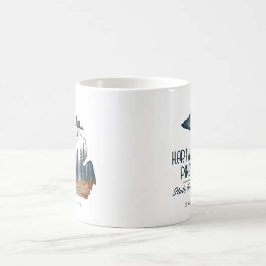 ハートウィックパインズ州パークスーベリーギフト コーヒーマグカップ (中央)