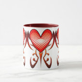 ハートウィンツァマグ マグカップ (中央)