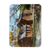 ハートウェル・タバーン、ミニッツマン・ナショナル・ホイスト。パーク マグネット (縦)