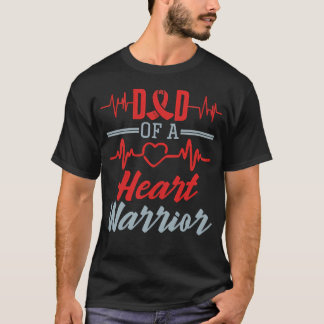 ハートウォリアーの父 心臓病 Tシャツ