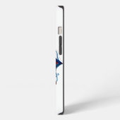 ハートウォーターカラーアート アップルiPhone 7 タフエクストリーム iPhoneケース (左側面)