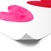 ハートウォール ポスター (角)