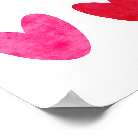 ハートウォール ポスター (角)