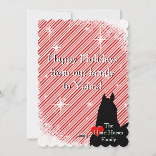 ハートウマIホリデー(キャンディーケインバックグラッド) シーズンカード (裏面)