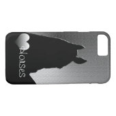 ハートウマI (シルバーハート) iPhone 7ケース Case-Mate iPhoneケース (裏面(横))