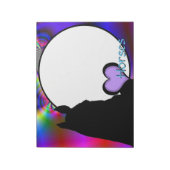 ハートウマI (フラクタル50) ノートパッド (回転)