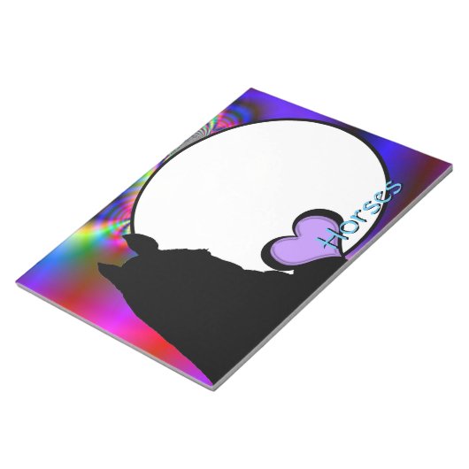 ハートウマI (フラクタル50) ノートパッド (アングル)