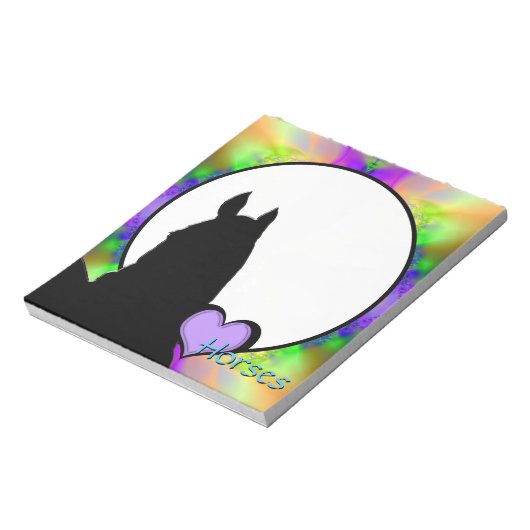 ハートウマI (フラクタル85) ノートパッド (回転)