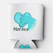 ハートウマIII （アクア） 缶クーラー (正面)