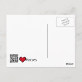 ハートウマIII （紫/青） ポストカード (裏面)