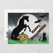 ハートウマVハロウィーン ポストカード (正面/裏面)