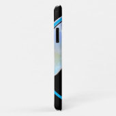 ハートウマVパステル（青） Case-Mate iPhoneケース (裏面/右)