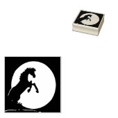 ハートウマVヘイズムーン ラバースタンプ (押印)