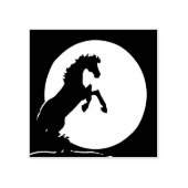 ハートウマVヘイズムーン ラバースタンプ (インプリント)