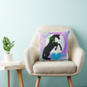 ハートウマVホリデー(カラフルヘイズ) クッション (椅子)