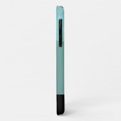 ハートウマV (ティール(緑がかった色)バブル) Case-Mate iPhoneケース (裏面/左)