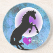 ハートウマV （青/緑） コースター (正面)