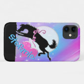 ハートウマVII (カラフルヘイズ)クラシックラウンドスティ Case-Mate iPhoneケース (裏面(横))