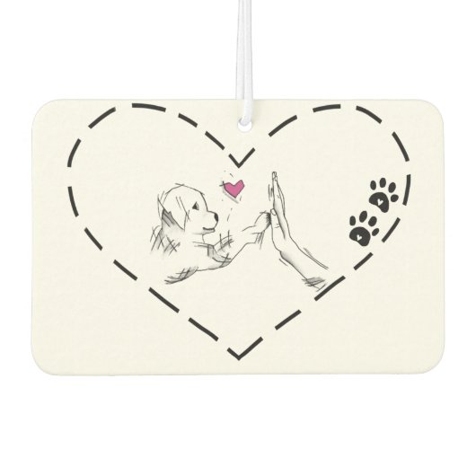 ハートエアーフレッシュナー カーエアーフレッシュナー (正面)