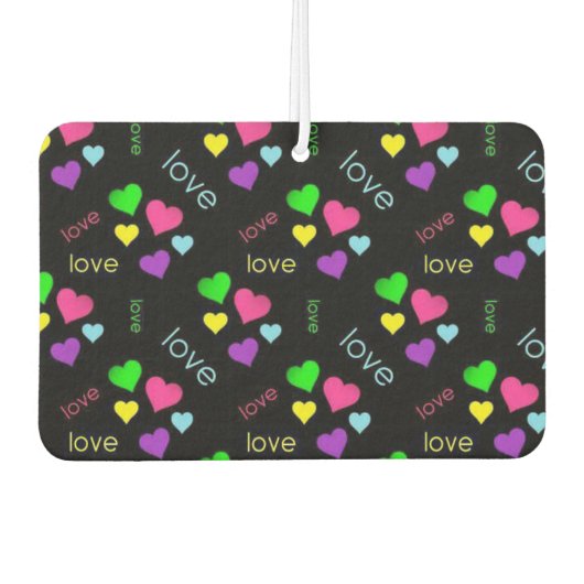 ハートエアーフレッシュナー/ラブ カーエアーフレッシュナー (正面)