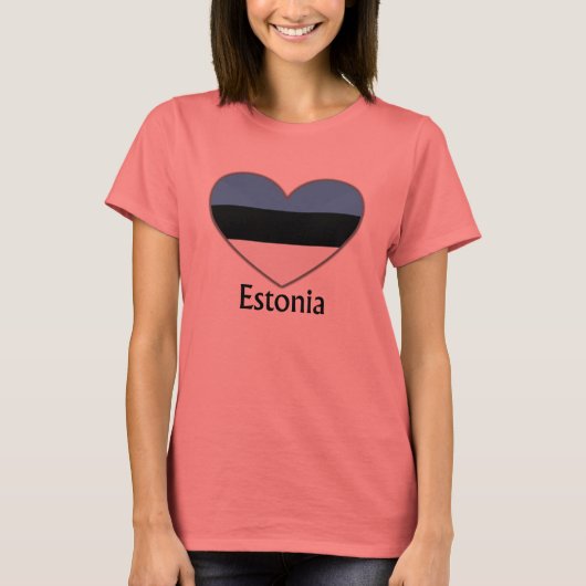 ハートエストニア Tシャツ (正面)