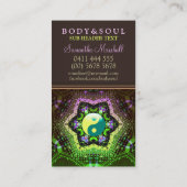 ハートエナジーインヤンニューエイジ名刺 名刺 (裏面)