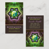 ハートエナジーインヤンニューエイジ名刺 名刺 (正面/裏面)