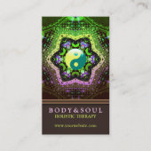 ハートエナジーインヤンニューエイジ名刺 名刺 (正面)