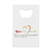 ハートエマーソン引用文 クレジットカード栓抜き (正面)