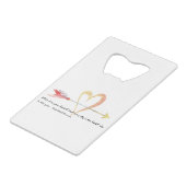 ハートエマーソン引用文 クレジットカード栓抜き (裏面アングル)